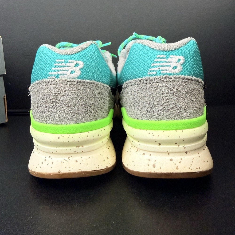 New Balance 997H Sneaker Mens 10 Tan Teal Green Cordura Streetwear CM997HJO - Picture 6 of 16